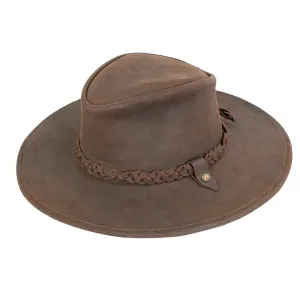 Peter Grimm Hognose - Leather Outback Hat