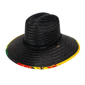 Peter Grimm Rasta - Rye Straw Lifeguard Hat