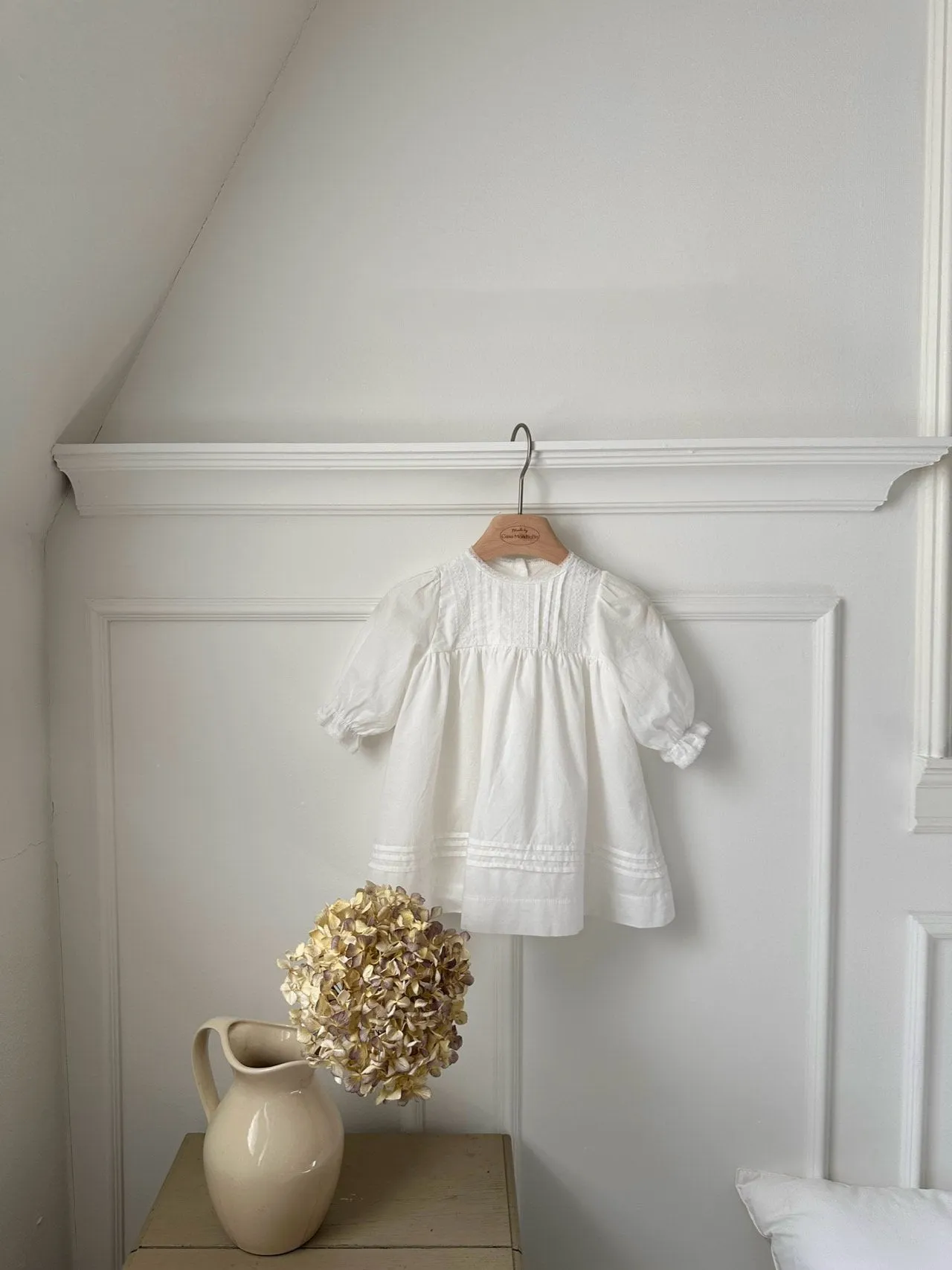 Petite Pintuck Bebe Dress