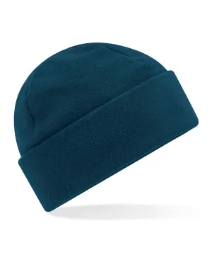 Petrol - Recycled fleece cuffed beanie