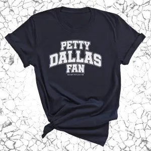 Petty Dallas Fan Unisex Tee (Navy/White)