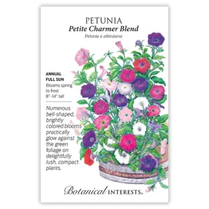 Petunia Petite Charmer Blend Seed Pkt