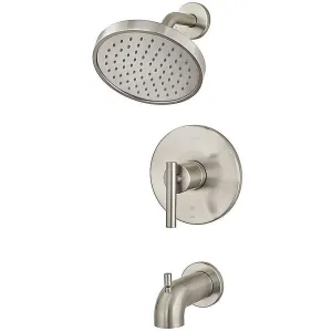 Pfister LG89-8NCK Contempra 1-Handle Tub & Shower Trim in Brushed Nickel