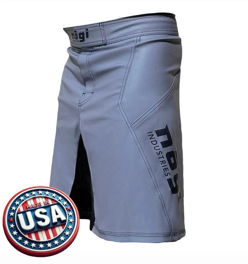 Phantom 4.0 Fight Shorts - Classic Gray - MADE IN USA