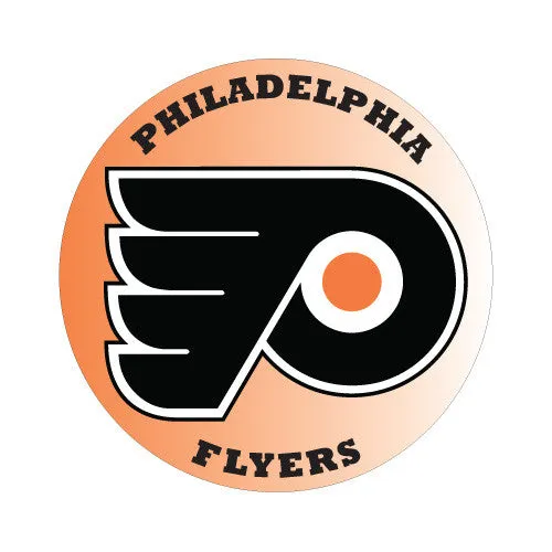 Phila Delphia Flyers NHL Round Decal