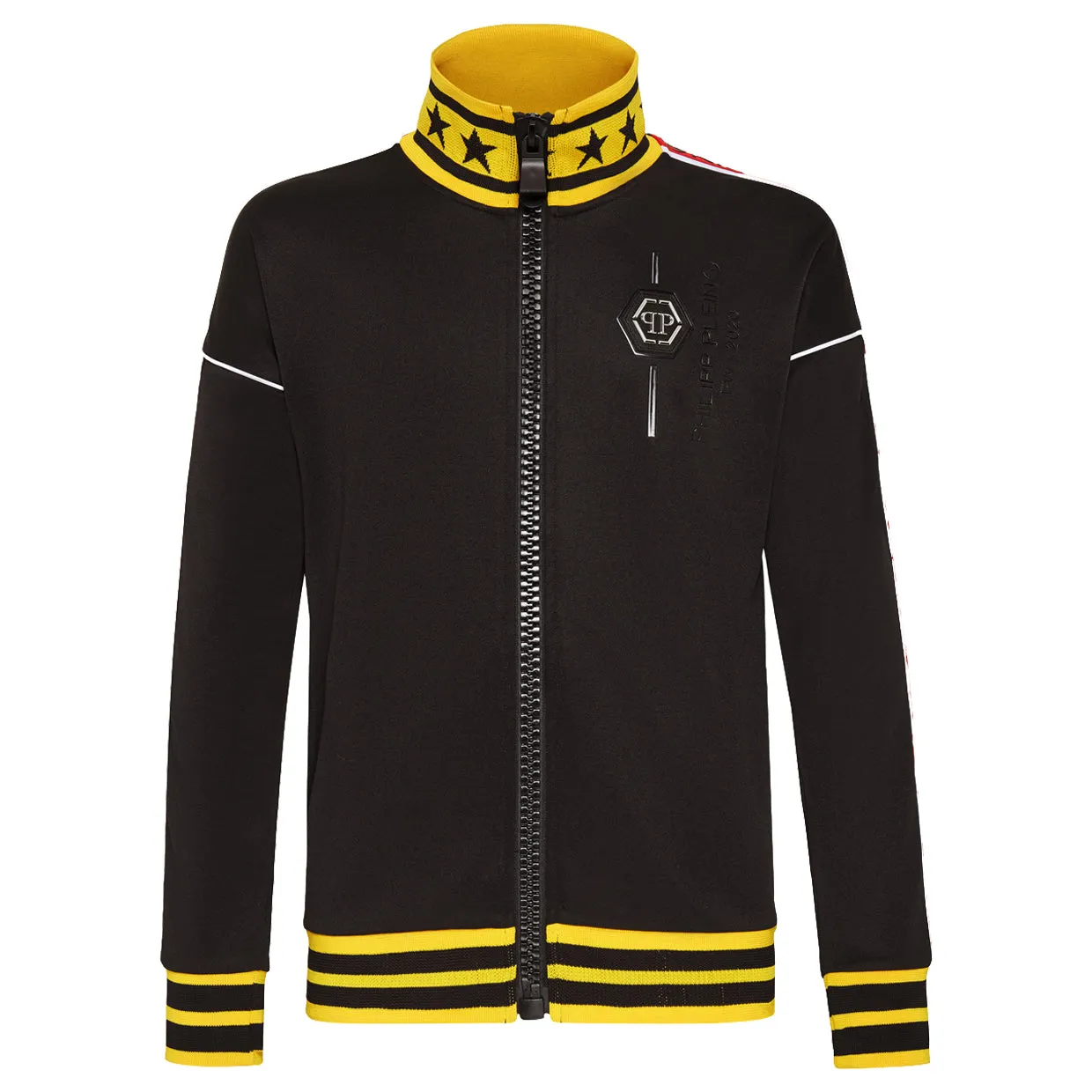 Philipp Plein Black 20th Anniversary Jogging Jacket