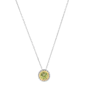 Phillip Gavriel Sterling/18K Peridot Pendant