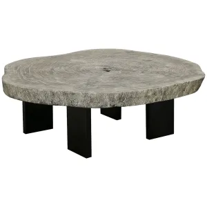 Phillips Collection Floating Gray Stone Coffee Table