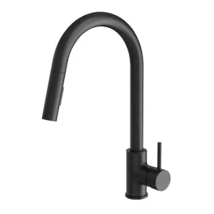 Phoenix Pina Pull Out Sink Mixer Matte Black