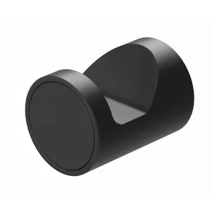 Phoenix Vivid Slimline Robe Hook Matte Black