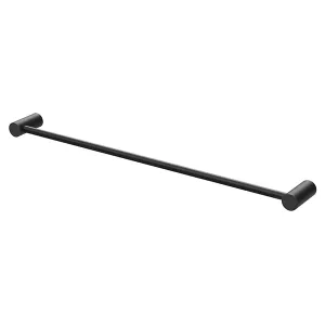 Phoenix Vivid Slimline Single Towel Rail - Matte Black