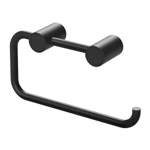 Phoenix Vivid Slimline Toilet Roll Holder-Matte Black