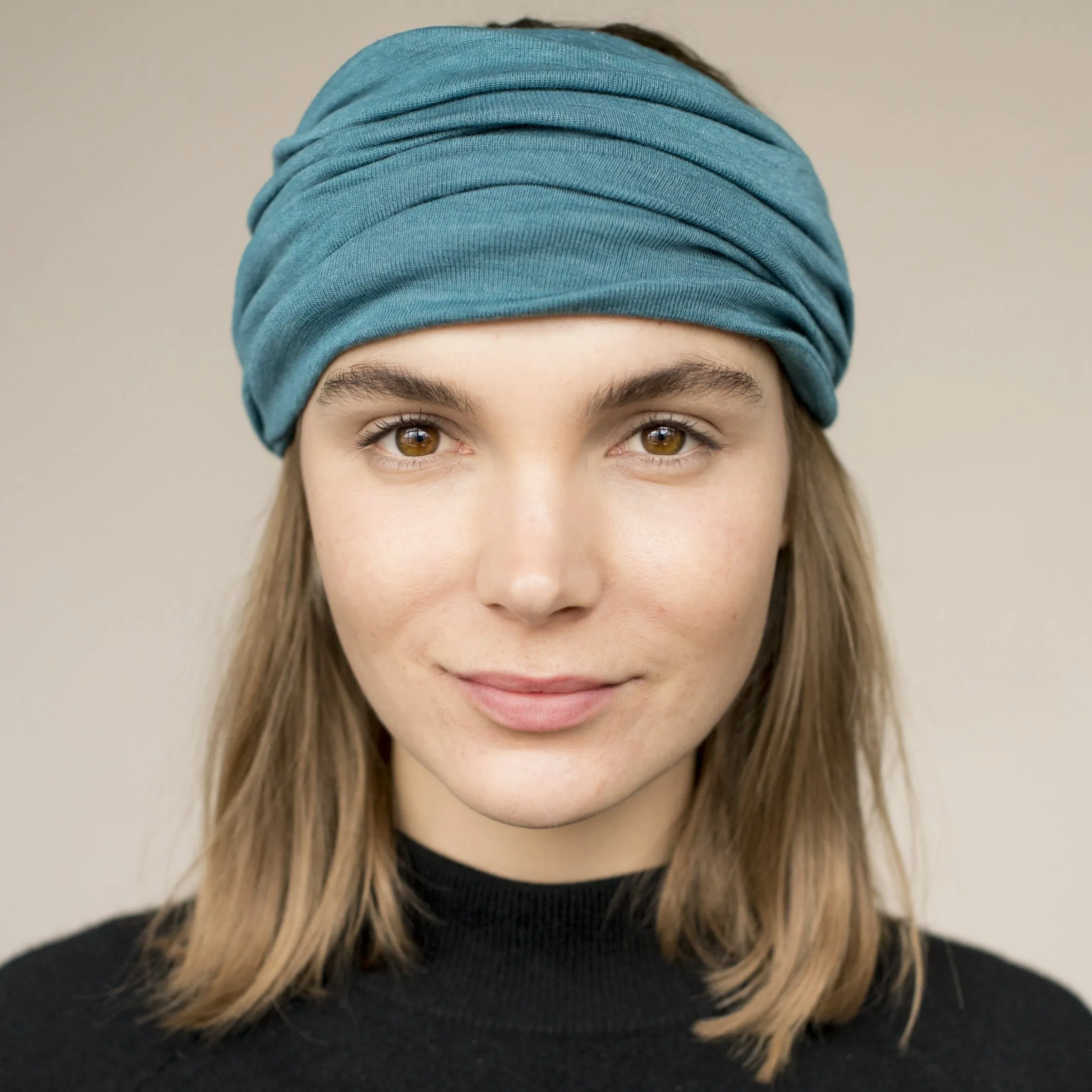 Pickapooh Unisex Strunzel Neck Buff /Head Band, Wool/Silk