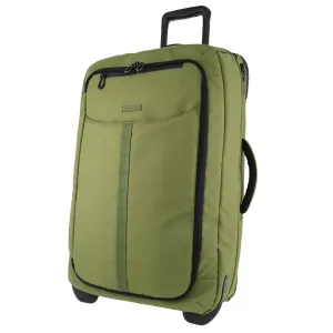 Pierre Cardin - PC3940L 72cm LARGE 2 Wheel Soft-Shell Trolley Case - Olive