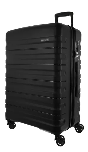 Pierre Cardin - PC3941L 80cm Large Hard Shell Suitcase - Black