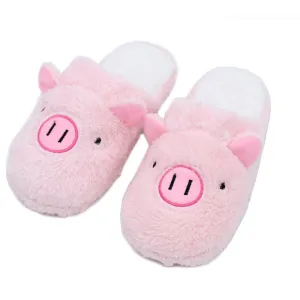 Pig Cute Cotton Fabric Home Slippers