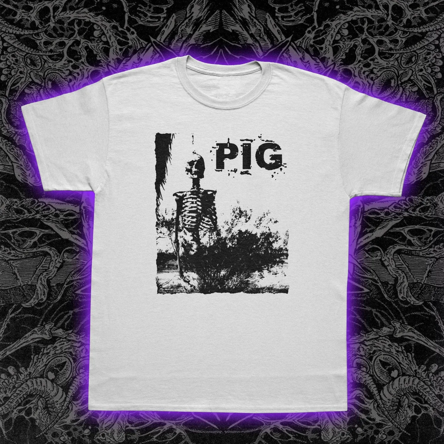 Pig Rozz Williams Film Slim Fit Tee