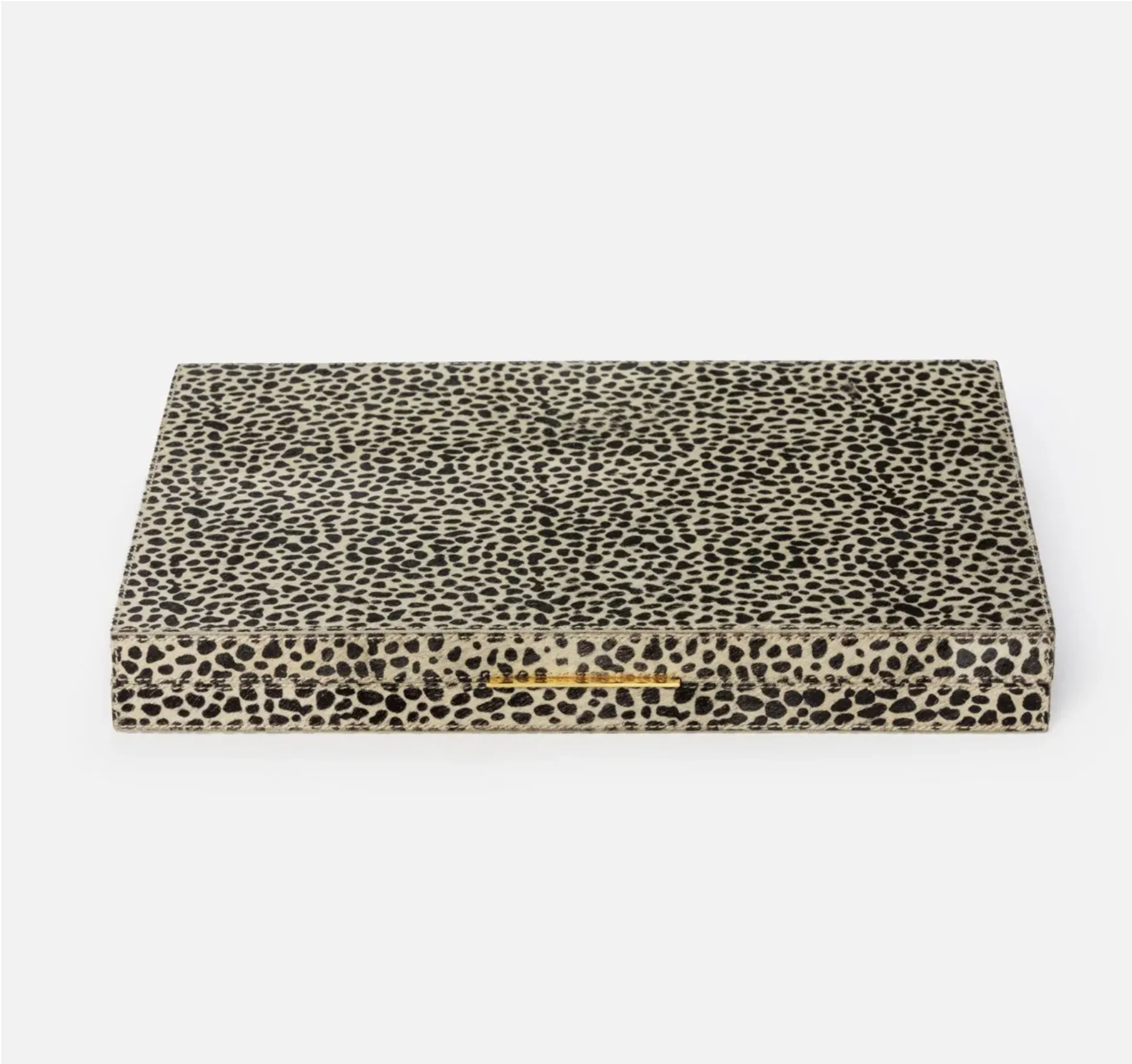 Pigeon and Poodle Bailey Backgammon Set - Cheetah Print