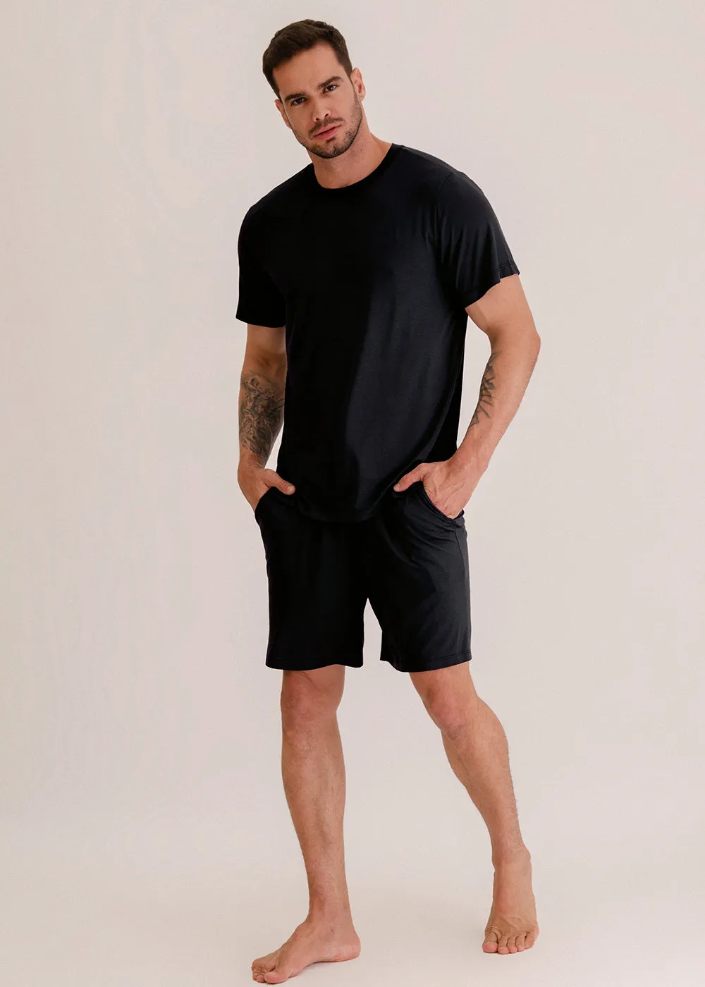 Pijama Masculino Modal® Preto