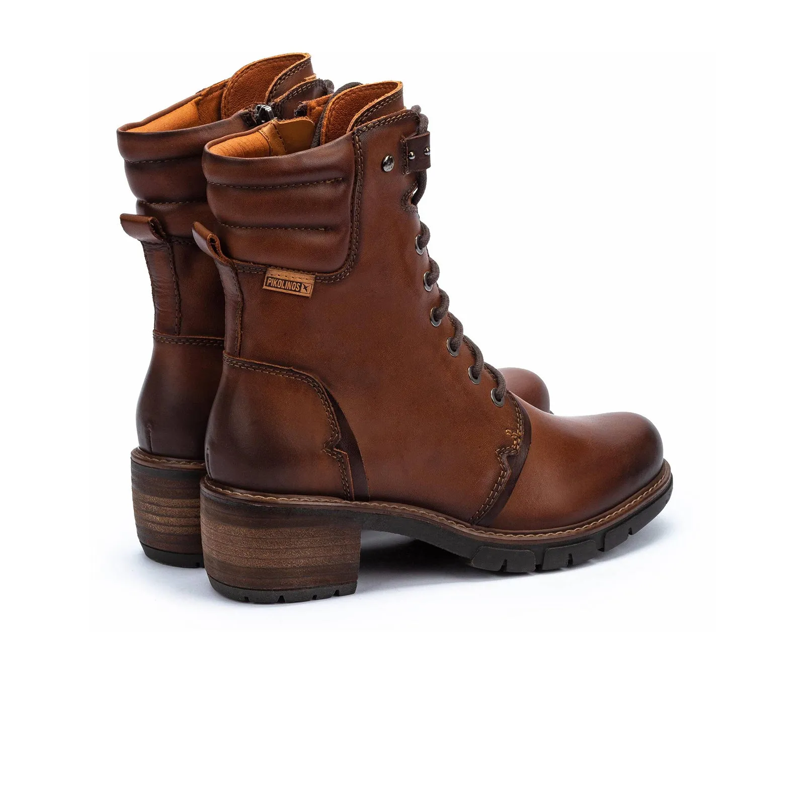 Pikolinos San Sebastian W1T-8675C1 Heeled Mid Boot (Women) - Cuero