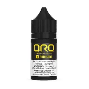 Pina Lima Salt Nic - ORO Salts E-Liquid - 30mL