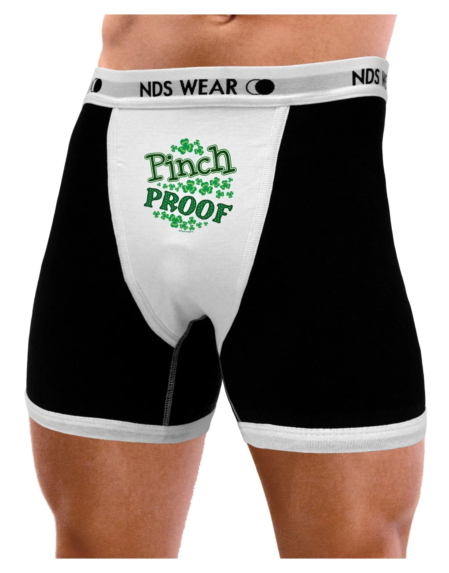 Pinch Proof St Patricks Day Mens Boxer Brief Underwear