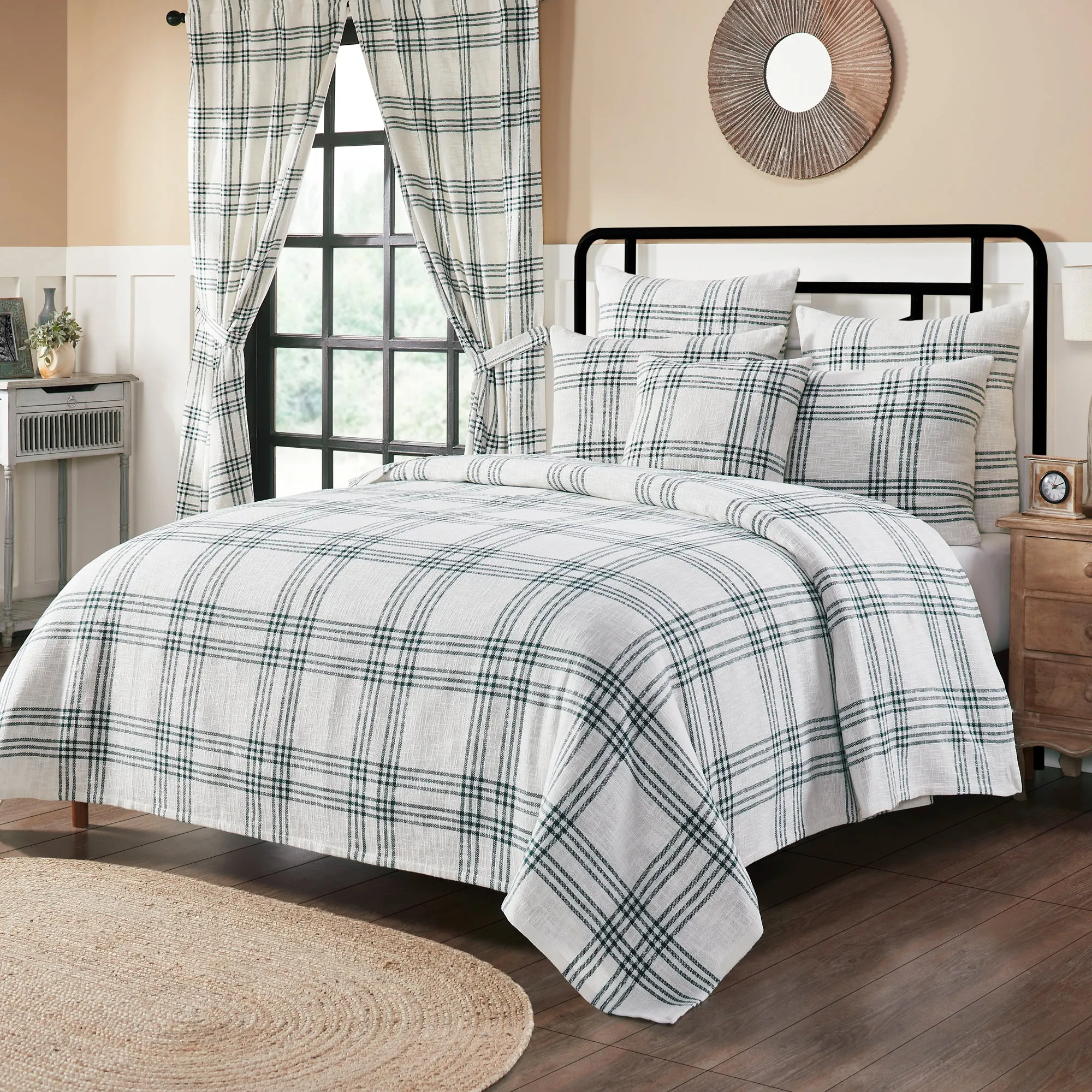 Pine Grove Plaid Coverlet