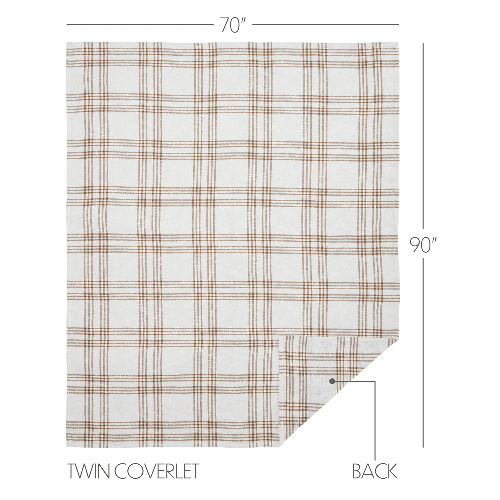 Pine Grove Plaid Coverlet