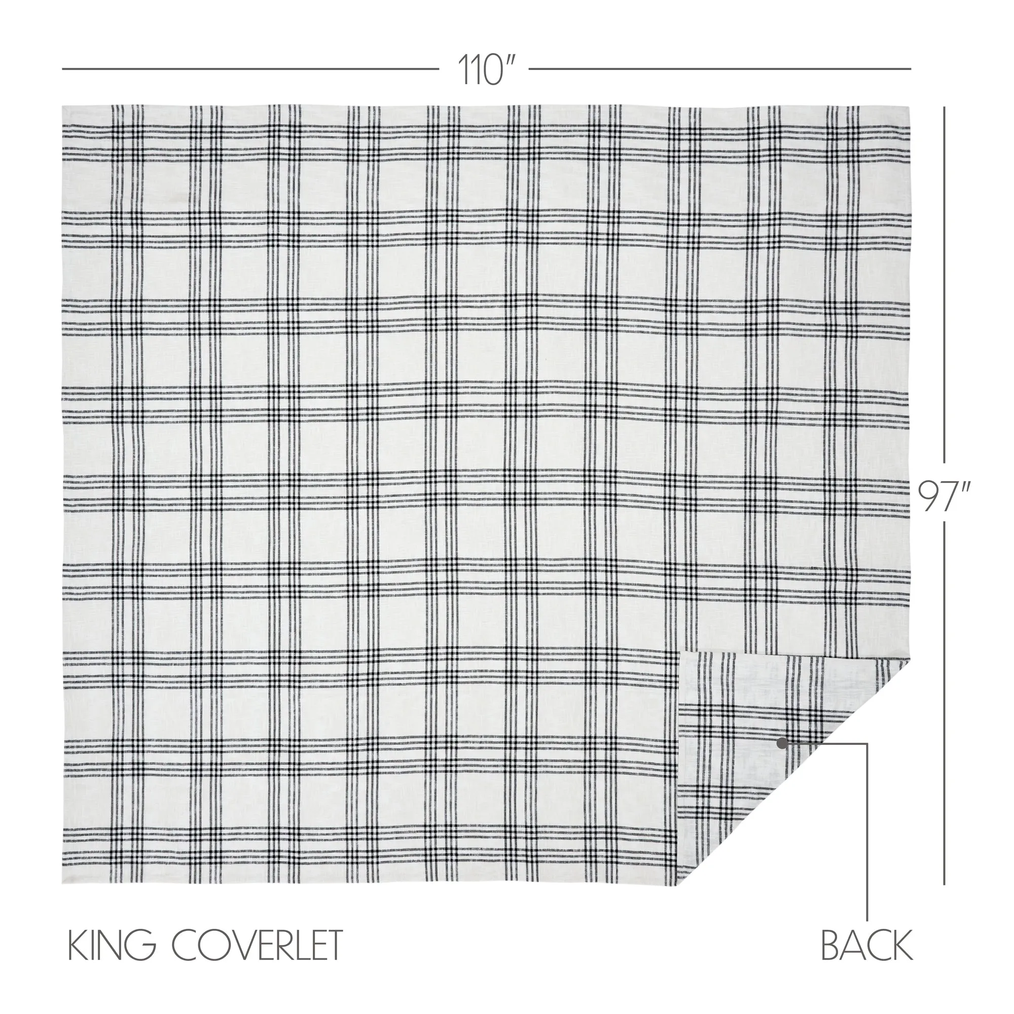 Pine Grove Plaid Coverlet