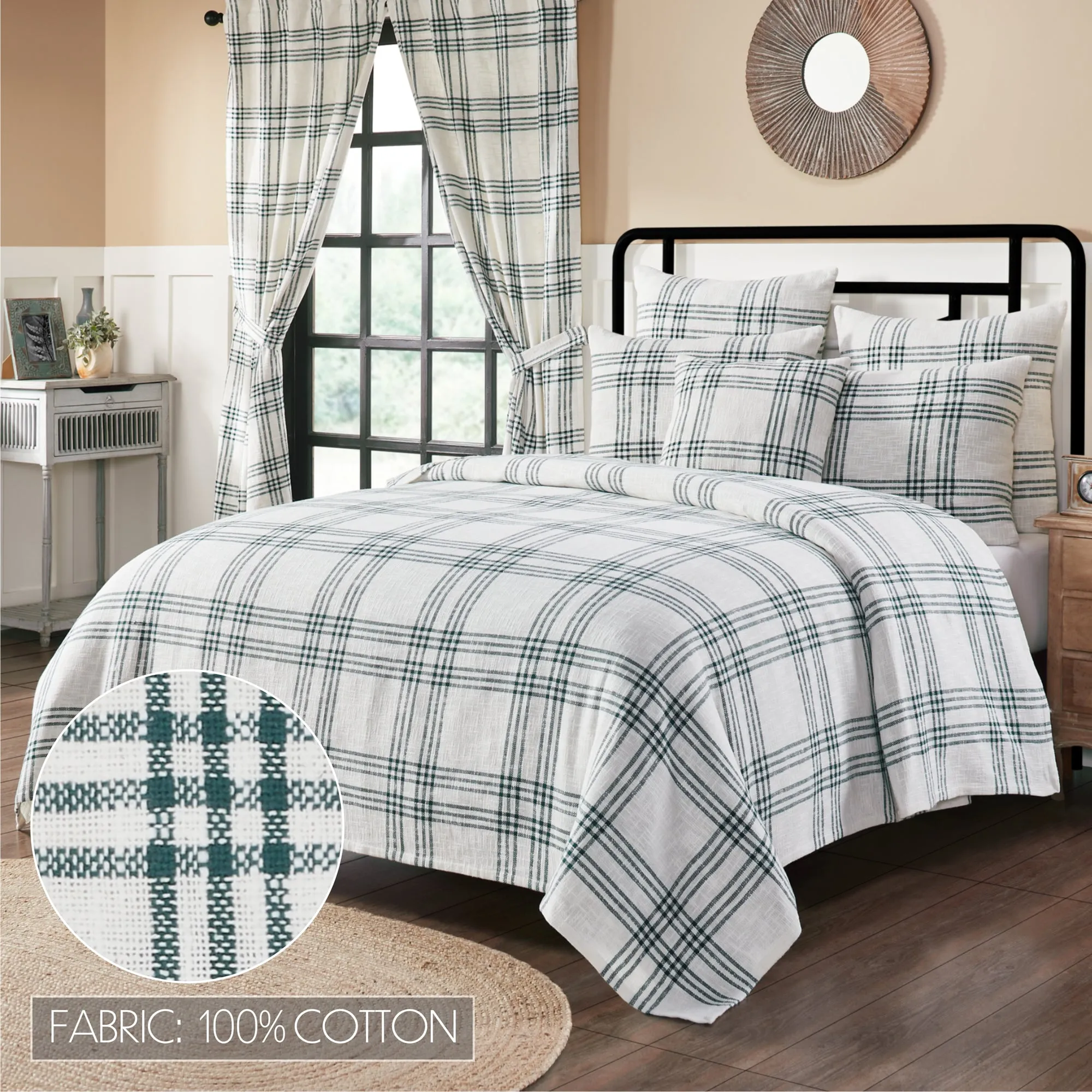 Pine Grove Plaid Coverlet