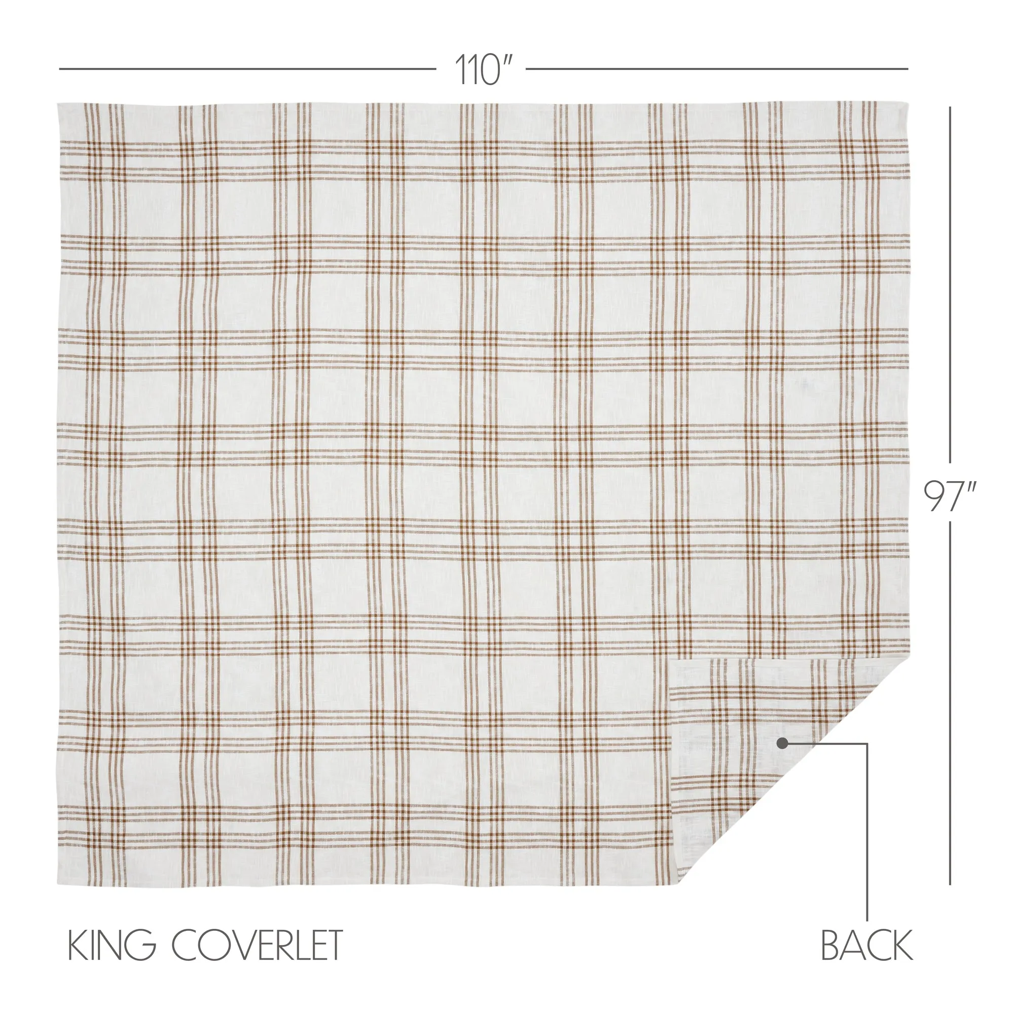 Pine Grove Plaid Coverlet