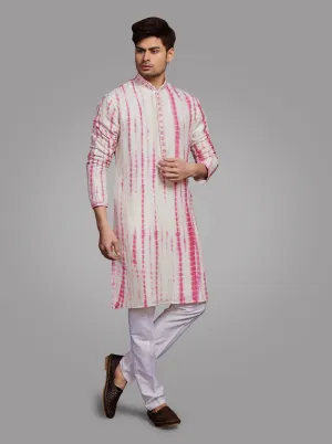 Pink & Green Kurta Pajama | TULA