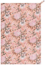 Pink Blossom Print Towel