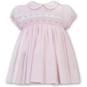 Pink Blossom Smocked Dress