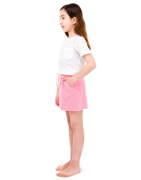 Pink Cotton Shorts