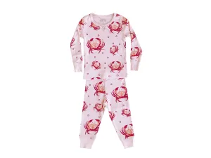 Pink Crab Pajamas by Little Hometown