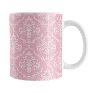 Pink Damask Pattern Mug