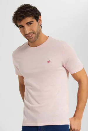 Pink Embroidery T-Shirt