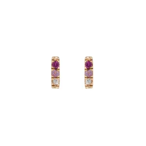 Pink Equilibrium Stud (Single) (ready to ship option)*