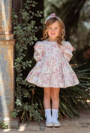 Pink Floral Dress