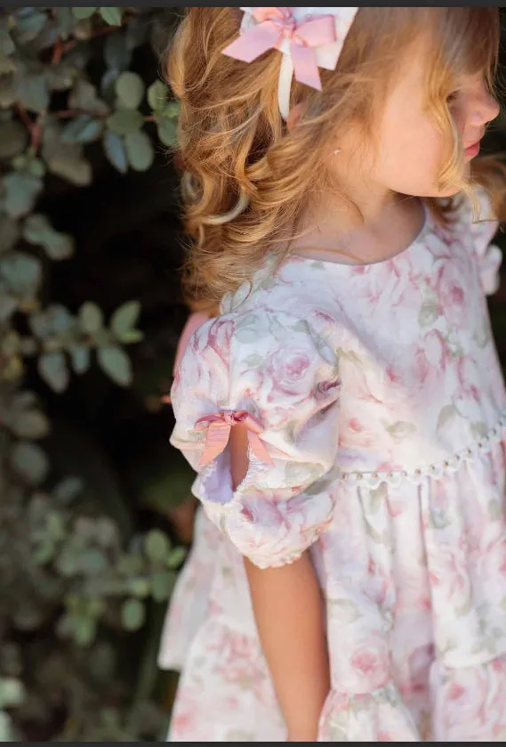 Pink Floral Dress