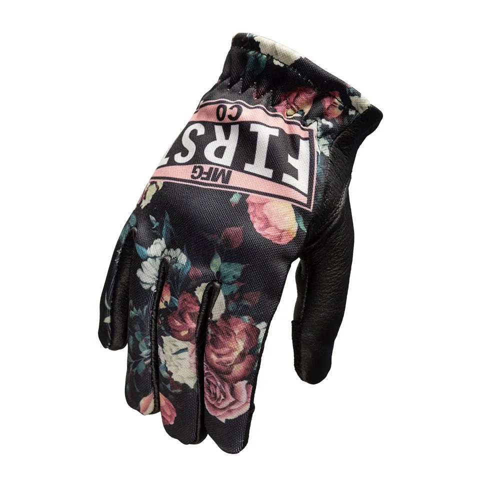 Pink Flower Women's Clutch Gloves