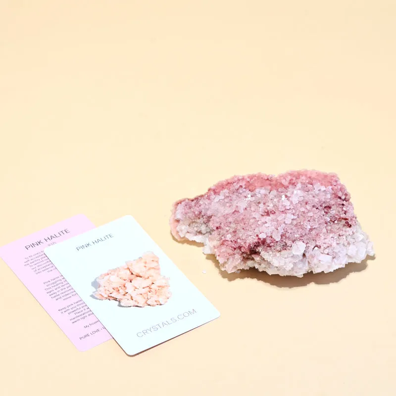 Pink Halite 5 inch