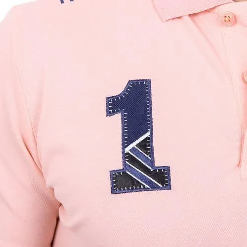 Pink L Ufford & Suffolk Polo Club Mens Polo Short Sleeves US008 PINK