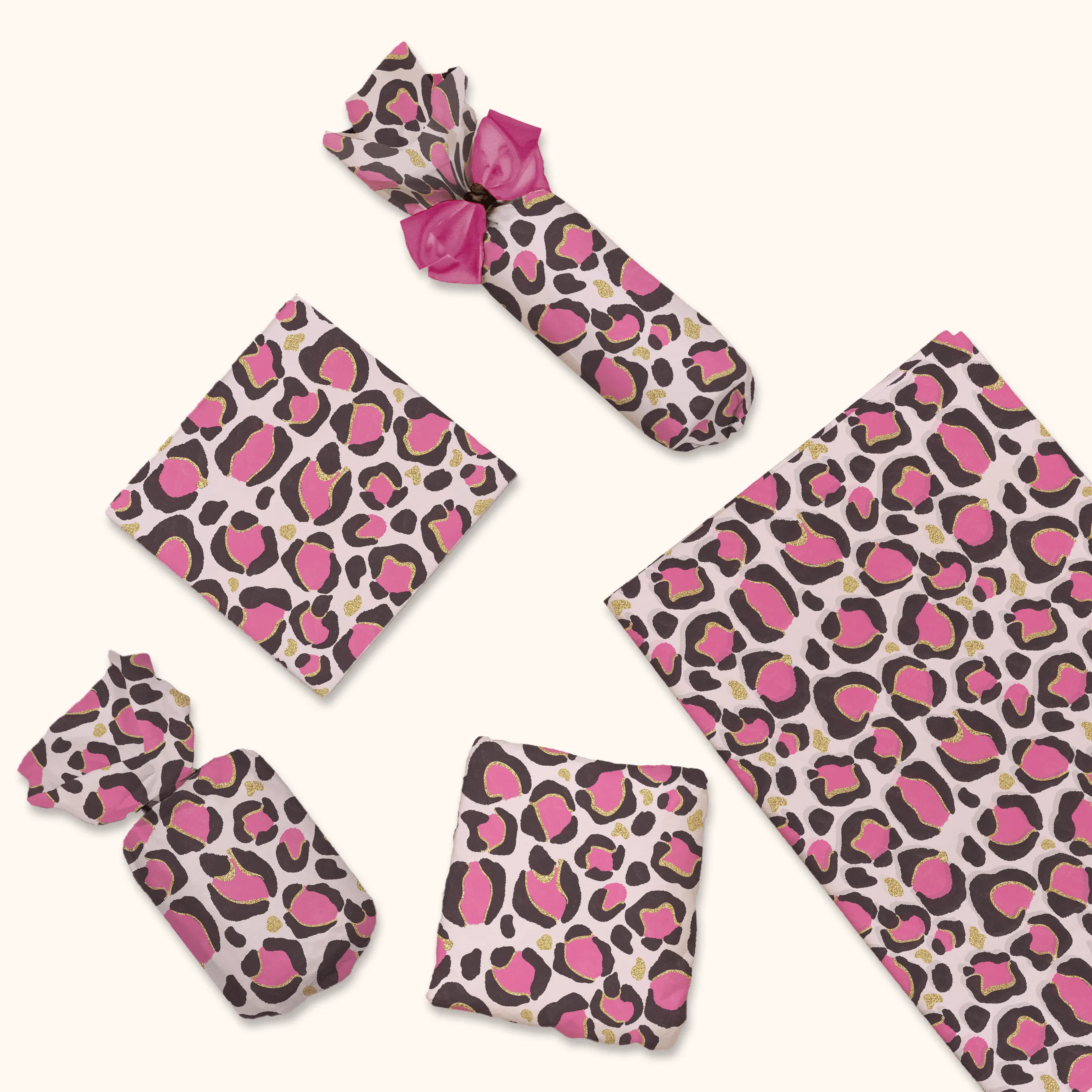 Pink Leopard Tissue Paper