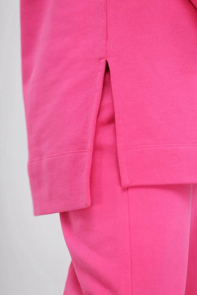 Pink Long Terry Pullover Set