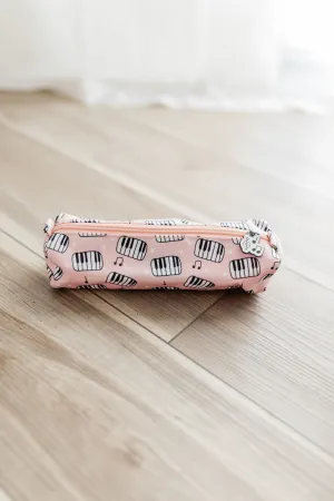 Pink Pianos Pencil Pouch