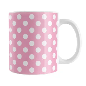 Pink Polka Dot Mug