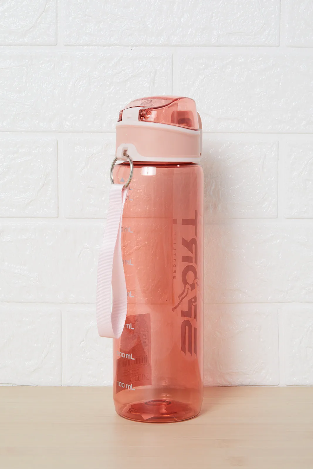 Pink Sports Water Bottle