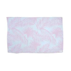 *Pink Tropical Leaves Pareo